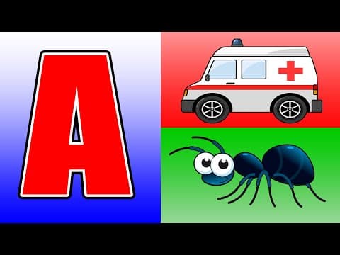 Learn alphabets for kids - kids learning alphabet - learn abc for preschool