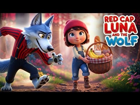Little Red Riding Hood 🐺 | English Moral Stories | Bedtime Stories