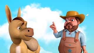 Farmer and the Silly Donkey | Telugu Stories for Children