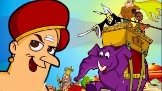 Tenali Raman Stories Hindi| तेनाली ने विदेशी महिला को खेल में मात|Inspirational And Motivational Stories