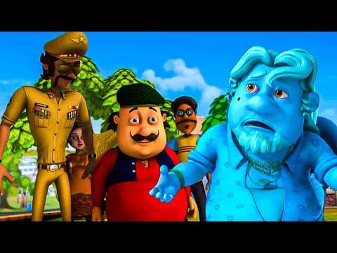 మోటు పాట్లు కి పెయింటింగ్ Vs జాన్ కి చాల్! | Motu Patlu | Motu Patlu’s Painting vs John’s Trick!