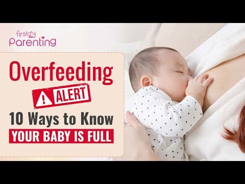 10 signs your baby is full