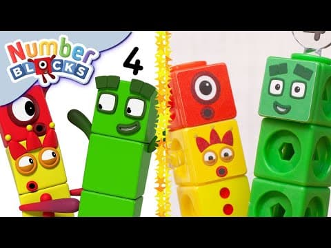 Numberblocks MathLink Cubes | Learn to Count