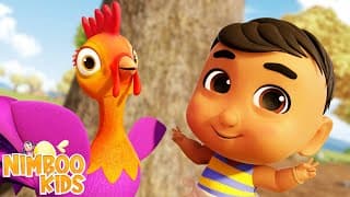 Kukdoo Koo, कुकडू कू, Hindi Kids Rhymes and Animal Cartoon Songs