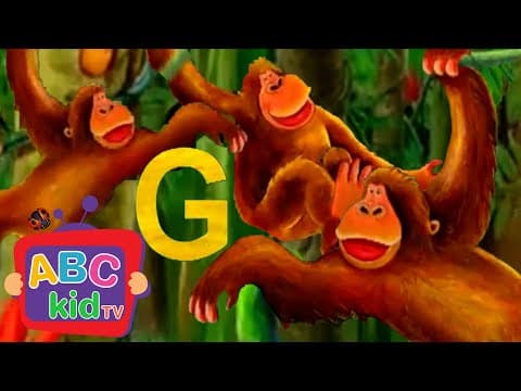 Little Monkeys Song | Learn the ABCs: