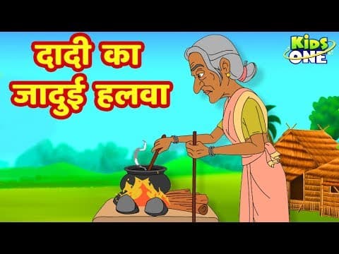 दादी का जादुई हलवा | HINDI Kahaniya Hindi Fairy Tales | KidsoneHindi