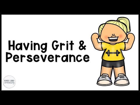Perseverance and Grit Social Story for Kids | How to Stay Strong and Reach Your Goals