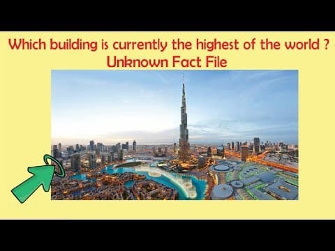 Which building is currently the highest of the world ? | GK Questions with Answers