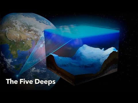 The Five Deeps, the deepest point in each of Earths oceans