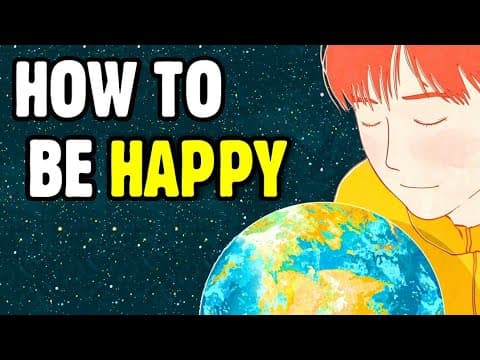 How to be happy - 5 habits of happy people