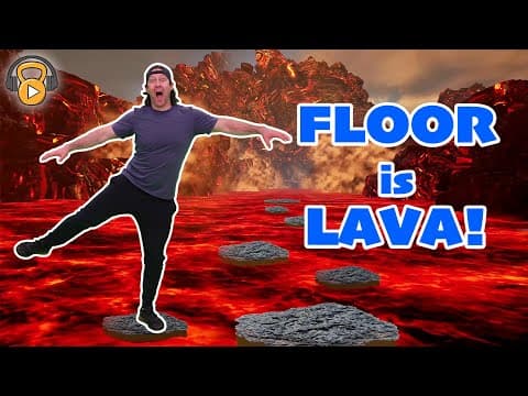 Floor is Lava | Kids Workout! (ages 3-8)