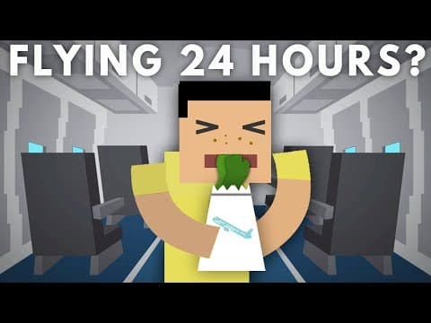 What Would a 24 Hour Flight Do To Your Body? - YouTube