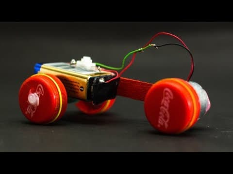 DC Motor Car | How To Make Simple Car | Mini Car