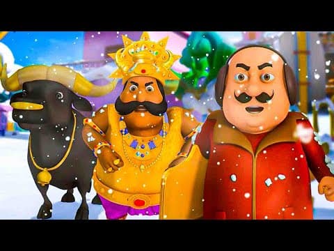 మోతు నే కియా యమరాజ్ కో గుస్సా! | Motu Patlu | Motu Made Yamaraj Angry!