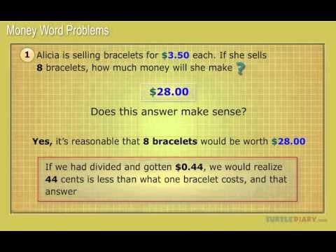 Can You Solve These Money Word Problems? - Math for Kids