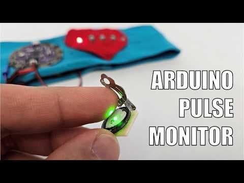 Wearable Arduino Heart Rate Monitor | Science Project - YouTube