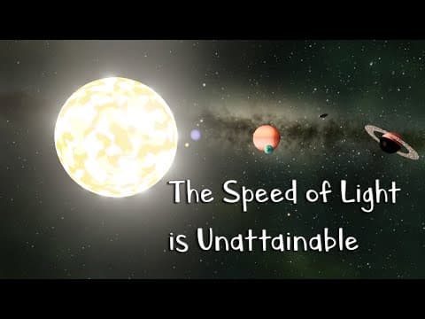 Why Achieving Light-speed Requires Infinite Energy: Matter-waves - YouTube