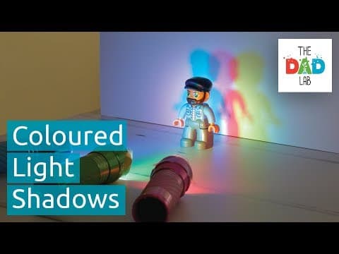 How To Mix Colours Of Light At Home - Kids Science