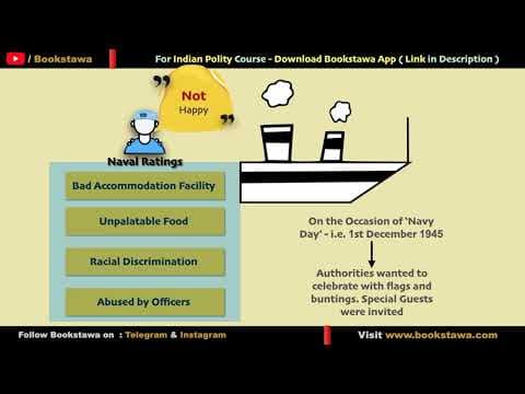 RIN తిరుగుబాటు - RIN MUTINY - Royal Indian Navy Mutiny | Modern History