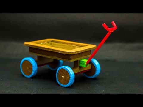 School Science Projects | Pull Wagon | Wheel and Axle Science Projects