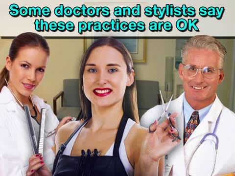 Hair care during pregnancy