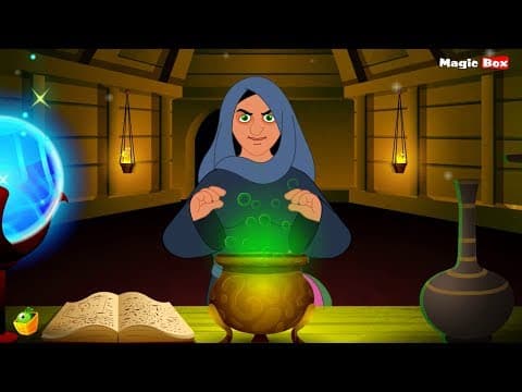 Old Man And The Gazelle - Arabian Nights In English - Cartoon / Animated Stories