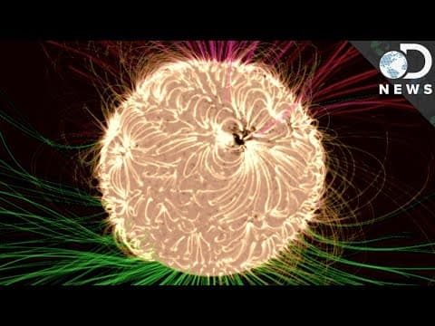 Visualizing The Sun's Magnetic Field