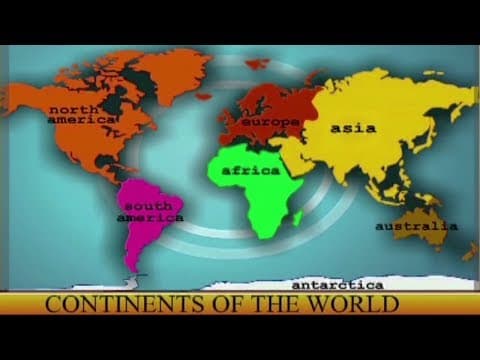 Preschool Learning For Kids - Learn About Continents | Telugu Educational Videos