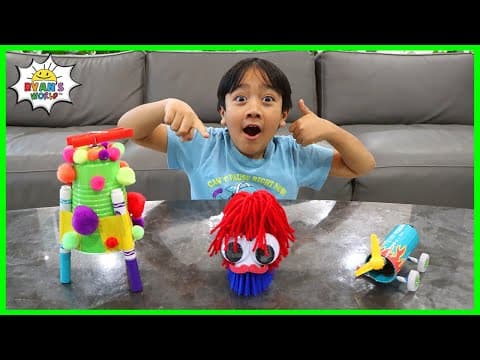 How To Make Recycle Homemade DIY ROBOT for Kids