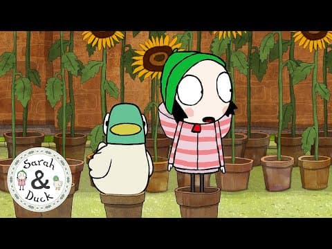 Park Trimming | Quacky Flappy Clips | Sarah & Duck