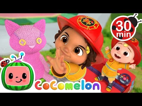 heels on the Fire Truck Song  MORE CoComelon Nursery Rhymes  Kids Songs