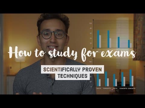 How to study for exams - evidence - based revision tips