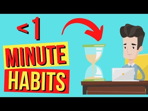 3 Good Habit Hacks That Take One Minute or Less