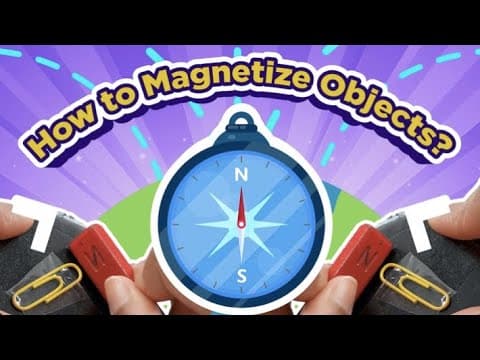 Physics | EASY & FUN Magnet Experiments for Kids | DIY Compass | Arts & Crafts | Science for Kids