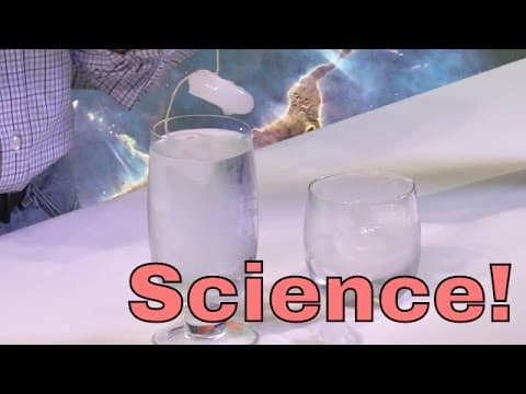 Lift an Ice Cube with String - Science Experiment - Melting Point and Freezing Point of Water