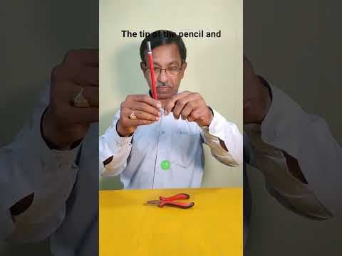 Can You Put the Pencil vertically on the Table ?