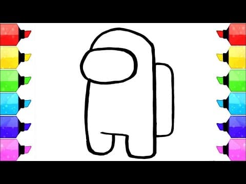 Among Us Art Fun! | Drawing, Painting, Coloring | Creative Play for Kids & Toddlers