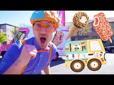 Blippi and the ice cream truck