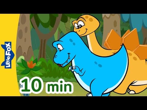 Dino buddies 9-12 - t-rex - triceratops - stegosaurus - microraptor - stories for kindergarten