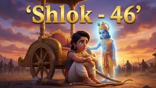 Bhagavad Gita Chapter 1 – Shloka 46 | भगवद् गीता अध्याय 1 श्लोक - 46