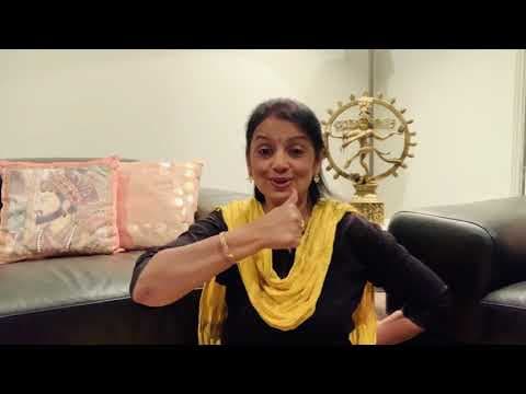 Bharatanatyam - mudras - 12 - shikara mudra viniyoga