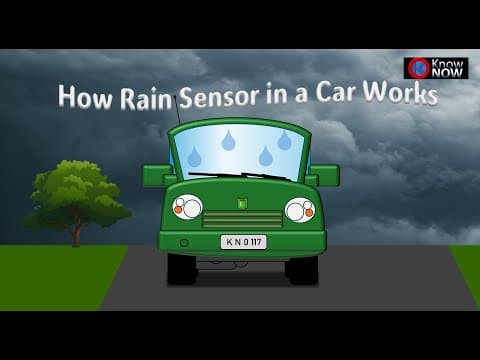 How Rain Sensor in a Car Works (by KNOW)