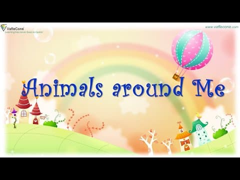 Learn about Animals around us l Environment Science