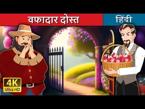 वफादार दोस्त | The Devoted Friend in Hindi | ‪@HindiFairyTales‬
