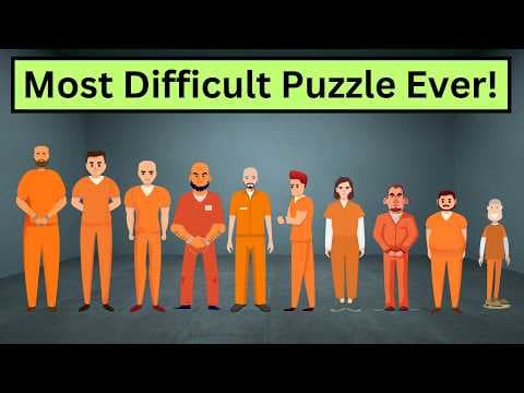 Google Interview Question | 10 Prisoners Puzzle