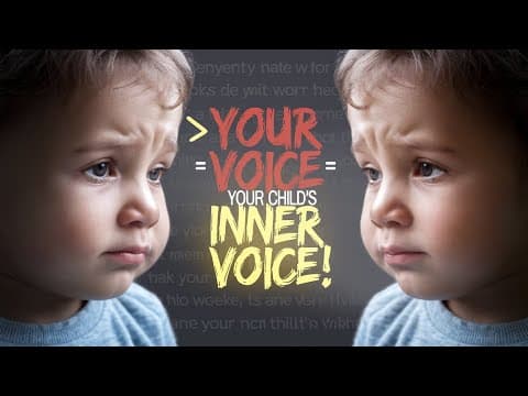 Your Voice Becomes Your Child’s Inner Voice – Choose Wisely