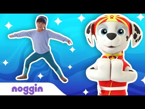 At home yoga for kids w- paw patrol bubble guppies and team umizoomi