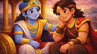 Why Was Arjuna Afraid?  | Bhagavad Gita Story for Kids | Krishna’s Wisdom