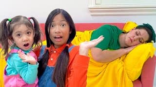 Wendy and Eric Take Care of Auntie When She is Sick with Maddie