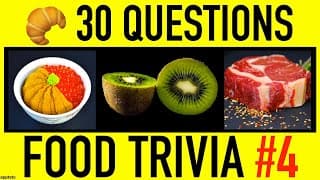 FOOD TRIVIA QUIZ |Food General Knowledge Trivia Questions and Answers
